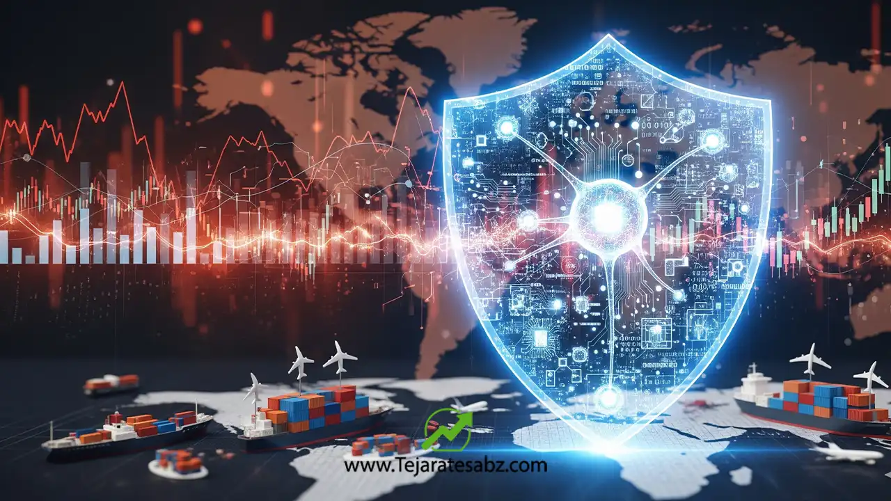 مدیریت ریسک با AI در تجارت بین‌ الملل