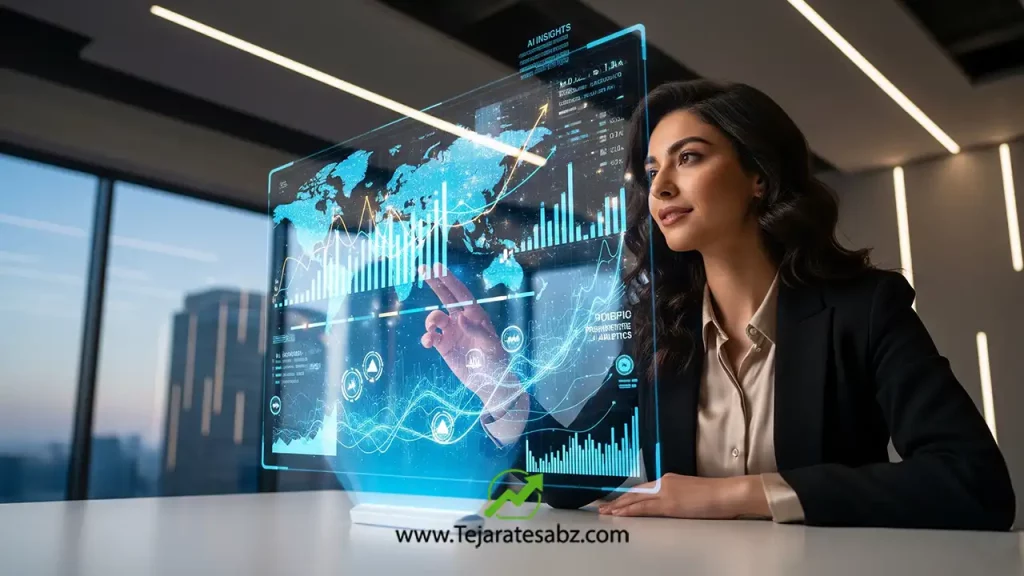 پیش بینی بازار جهانی با AI